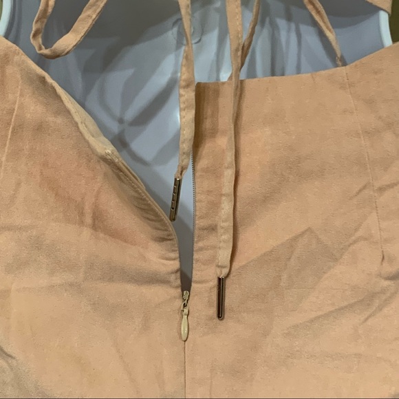 WYLDR by Revolve Infinity Halter Mini Dress Blush - Picture 12 of 14